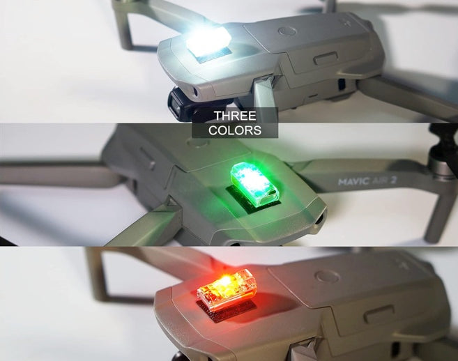Strobe Light, Anti Collision Light for FAA Drone Night Flying, Fits DJI Mini 3 Pro/Mini 4 Pro/Mini 2/Air 3/Air 3S/Mavic 3/Mavic 2/Avata/Neo/Flip(1pc pack)