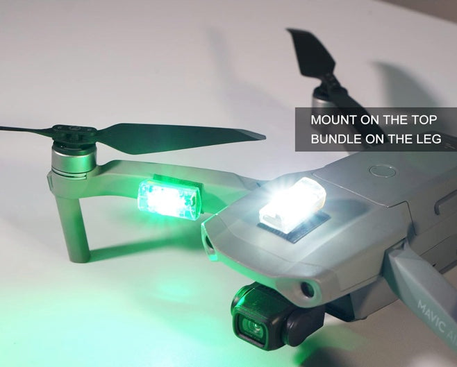 Strobe Light, Anti Collision Light for FAA Drone Night Flying, Fits DJI Mini 3 Pro/Mini 4 Pro/Mini 2/Air 3/Air 3S/Mavic 3/Mavic 2/Avata/Neo/Flip(1pc pack)