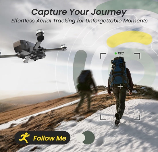 Holy Stone HS720E Drone with Camera 4K, 46 Min Flight Time, 130° FOV EIS Camera,Drone with 4K/30FPS Video,Auto Return, Follow Me
