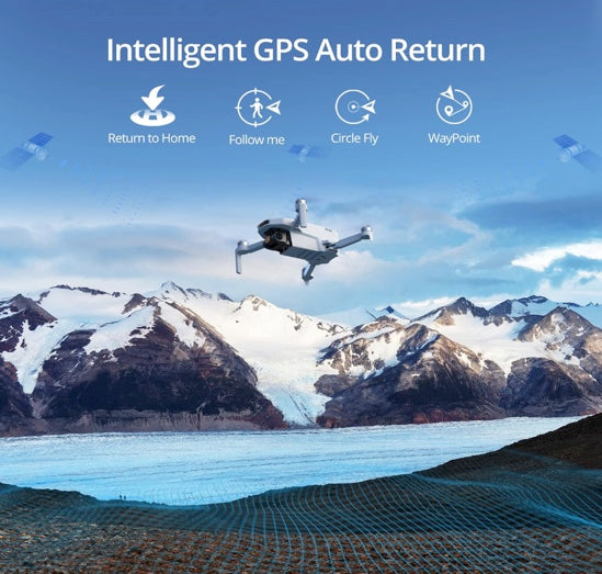 Potensic ATOM SE GPS Drone with 4K EIS Camera, Under 249g, 62 Mins Flight, 4KM FPV Transmission, Brushless Motor, Max Speed 16m/s, Auto Return, Lightweight and Foldable Drone for Adults Beginner