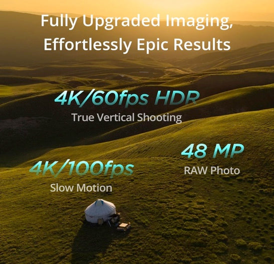 DJI Mini 4 Pro Folding Drone with RC 2 Remote (With Screen) 4K HDR Video Camera for Adults, Under 249g, 34 Mins Flight Time, Omnidirectional Vision Sensing Bundle with Deco Gear Accessories