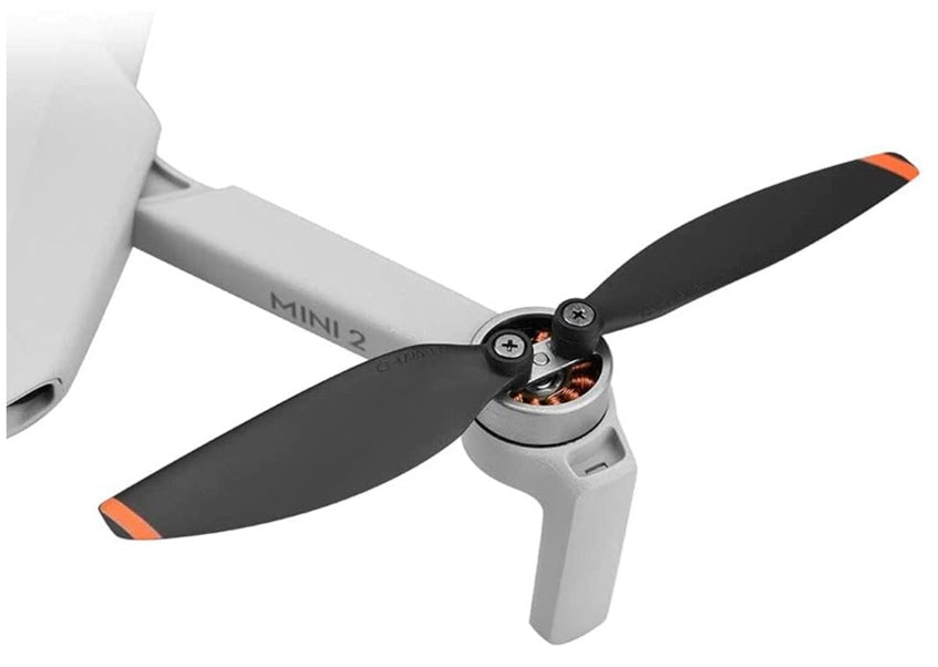 (24 Pcs) Mavic Mini 2/Mini 2 SE/Mini SE/Mini 4K Propellers Compatible with DJI Mini 2/Mini SE/Mini 2 SE/Mini 4K Drone Replacement Low-Noise and Quick-Release Blades Props Accessories (Orange)