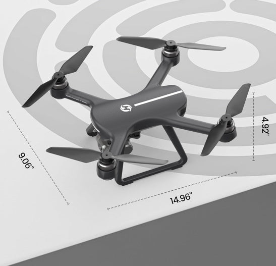 Holy Stone HS700E 4K UHD Drone with EIS Anti Shake 130 FOV Camera for Adults, GPS Quadcopter with 5GHz FPV Transmission, Brushless Motor, Easy Auto Return Home, Follow Me and Outdoor Carrying Case