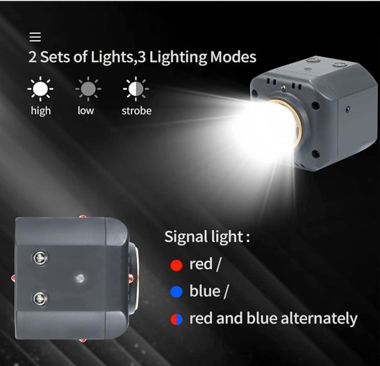 Hanatora Drone Night Flight Lights for DJI Air 3S/3/2S,Mavic Air 2,Mavic 4 3 Classic Cine,Mavic 2 Pro/Zoom,Mavic Pro,Led Search Light Kit Accessories
