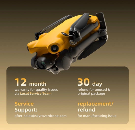 SKYROVER X1 Fly More Combo, Drone with Camera 4K for Adults, 8K Photo, Under 249g, 50000ft Transmission, 96-Min Flight Time with 3 Batteries