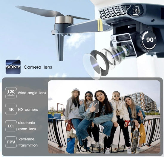 Chubory F89 4K Drones with Camera for Adults: 2650ft Long-Range Foldable Quadcopter, 60+ Min Flight, Brushless Motor, Auto Hover & Follow Me (3 Batteries)
