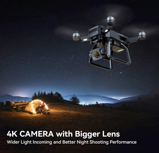 Bwine F7GB2 GPS Drone with Camera 4K, 3-Aix Gimbal, 2Mile Long Range, 75Mins Flight Time with 3 Batteries, Auto Return, Follow Me, Beginner Mode for Kids