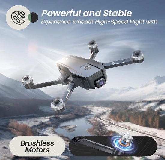 Holy Stone HS720E Drone with Camera 4K, 46 Min Flight Time, 130° FOV EIS Camera,Drone with 4K/30FPS Video,Auto Return, Follow Me