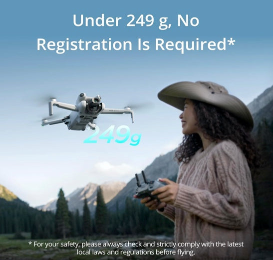 DJI Mini 4 Pro Folding Drone with RC 2 Remote (With Screen) 4K HDR Video Camera for Adults, Under 249g, 34 Mins Flight Time, Omnidirectional Vision Sensing Bundle with Deco Gear Accessories