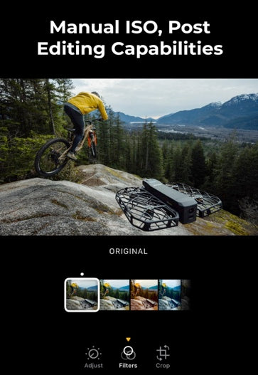 X1 PROMAX 8K Action Flying Camera, Foldable Drone with Camera with 42 KM/H Follow Speed, 10+ Fully Automatic Flight Modes, Fly Anywhere with OmniTerrain, SmoothCapture 2.0(Basic Combo)