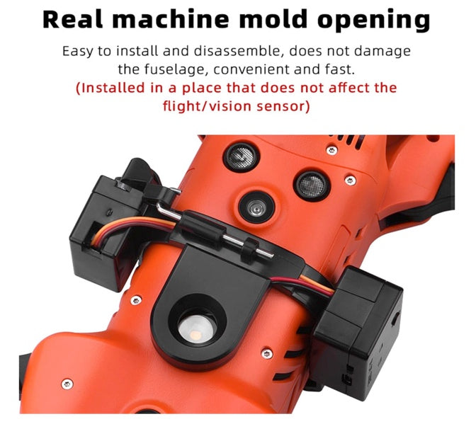 Airdrop System Compatible for Autel Robotics EVO II/EVO II Pro Drone Clip Payload Release Dropping Device Clip Delivery Airdropper Transport Dropper Thrower for Fishing Bait&Wedding&Search&Rescue