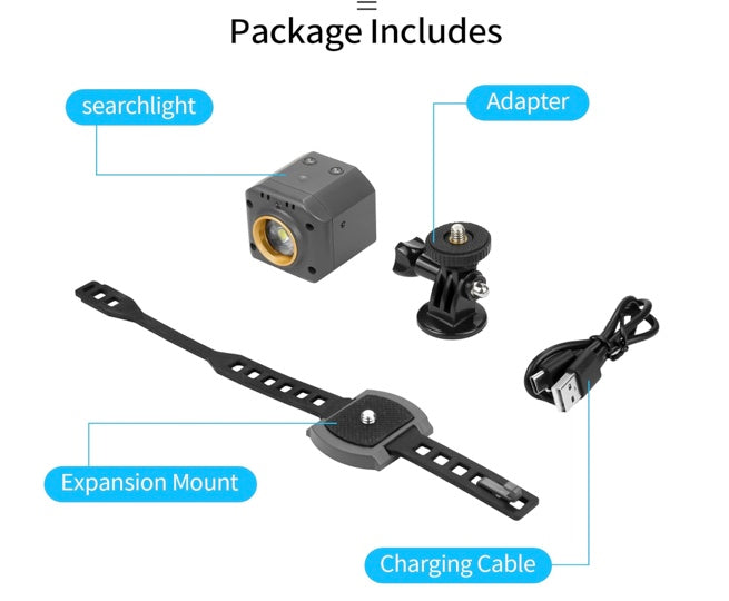 Hanatora Drone Night Flight Lights for DJI Air 3S/3/2S,Mavic Air 2,Mavic 4 3 Classic Cine,Mavic 2 Pro/Zoom,Mavic Pro,Led Search Light Kit Accessories