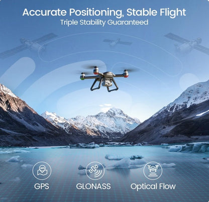 Holy Stone HS700E 4K UHD Drone with EIS Anti Shake 130 FOV Camera for Adults, GPS Quadcopter with 5GHz FPV Transmission, Brushless Motor, Easy Auto Return Home, Follow Me and Outdoor Carrying Case