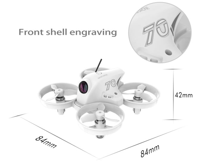 APEX FPV Drone Kit, Drone with Goggles,POV Content Drone,Brushed FPV Racing drone for Beginners,Low-Latency 5.8G Transmission, Drop-Resistant,VR70-2.0