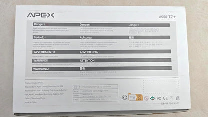 APEX FPV Drone Kit, Drone with Goggles,POV Content Drone,Brushed FPV Racing drone for Beginners,Low-Latency 5.8G Transmission, Drop-Resistant,VR70-2.0