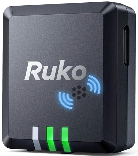 Ruko R111S RC Aircraft GPS Tracker/Finder with Beeper, Light Weight RID Module with Buzzer for FAA Regulation, Spare Part for FPV Drone, FAA Compliant Remote ID Module for Drone, 3 Hours Battery Time