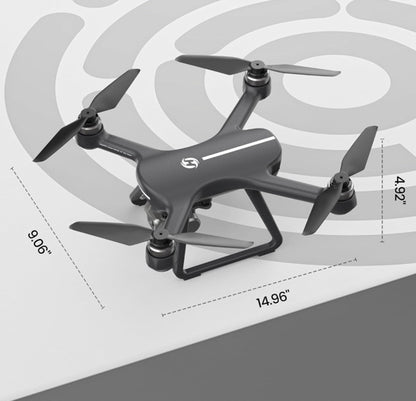 Holy Stone HS700E 4K UHD Drone with EIS Anti Shake 130 FOV Camera for Adults, GPS Quadcopter with 5GHz FPV Transmission, Brushless Motor, Easy Auto Return Home, Follow Me and Outdoor Carrying Case