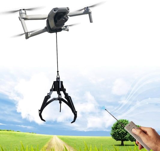 Universally Drone Airdrop System Release Device Payload Delivery Transport Drop, for DJI Mini4/Mini3/Mini2/Air3/Air2/Air2S/ Mavic Series Drone Accessories (Mechanical Claw)