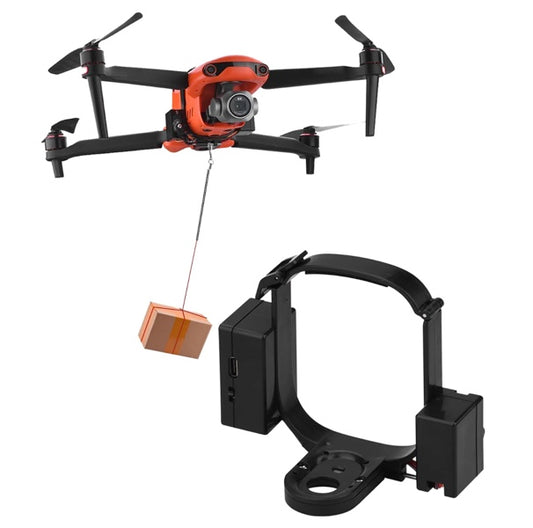 Airdrop System Compatible for Autel Robotics EVO II/EVO II Pro Drone Clip Payload Release Dropping Device Clip Delivery Airdropper Transport Dropper Thrower for Fishing Bait&Wedding&Search&Rescue