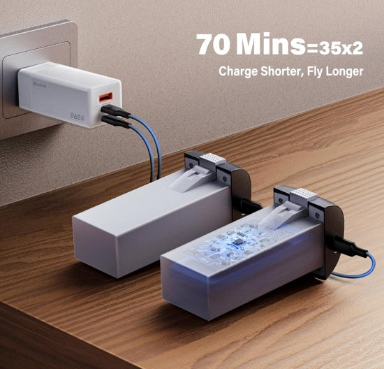 Bwine F7GIM Pro Drone with 6K UHD Camera, 3-Axis Brushless Gimbal, 4K/30fps Video, GPS Smart Control for Adults and Beginner, Plus 70Mins Flight Time, 10000Ft FPV Digital Transmission and TOF Safety Support