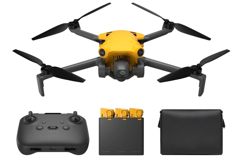 SKYROVER X1 Fly More Combo, Drone with Camera 4K for Adults, 8K Photo, Under 249g, 50000ft Transmission, 96-Min Flight Time with 3 Batteries