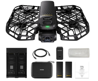 X1 PROMAX 8K Action Flying Camera, Foldable Drone with Camera with 42 KM/H Follow Speed, 10+ Fully Automatic Flight Modes, Fly Anywhere with OmniTerrain, SmoothCapture 2.0(Basic Combo)