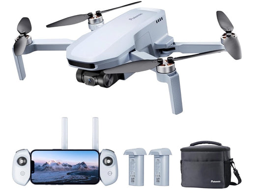 Potensic ATOM SE GPS Drone with 4K EIS Camera, Under 249g, 62 Mins Flight, 4KM FPV Transmission, Brushless Motor, Max Speed 16m/s, Auto Return, Lightweight and Foldable Drone for Adults Beginner