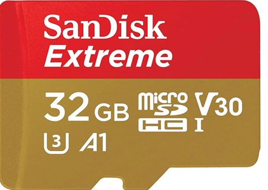SanDisk Extreme microSDXC UHS-I Memory Card with Adapter - Up to 190MB/s, C10, U3, V30, 4K, 5K, A2, Micro SD Card - SDSQXAV-256G-GN6MA