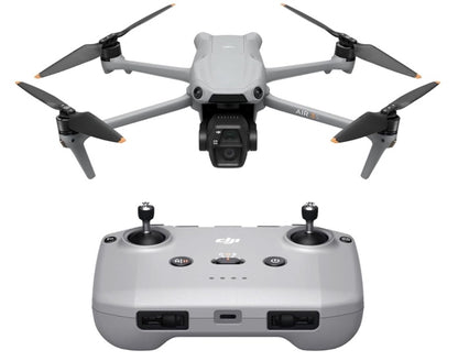 DJI Air 3S (RC-N3), Drone with Camera 4K, Dual-Camera Drone with 1" CMOS Wide-Angle Camera, 4K/60fps HDR Video & 14 Stops of Dynamic Range, 45-Min Max Flight Time, 20km Transmission Range