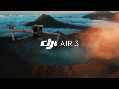 DJI Air 3 Drone with DJI RC 2 Screen Remote with 4K HDR, 46-Min Max Flight Time, 48MP Bundle with 128 GB Micro SD Card, 3.0 USB Card Reader, Waterproof Backpack