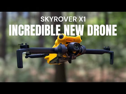 SKYROVER X1 Fly More Combo, Drone with Camera 4K for Adults, 8K Photo, Under 249g, 50000ft Transmission, 96-Min Flight Time with 3 Batteries