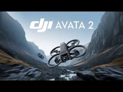 DJI Avata 2 Fly More Combo (3 Batteries), FPV Drone with Camera 4K, Immersive Experience, One-Push Acrobatics, Built-in Propeller Guard, 155° FOV, Camera Drone With 128gb Micro SD, Backpack